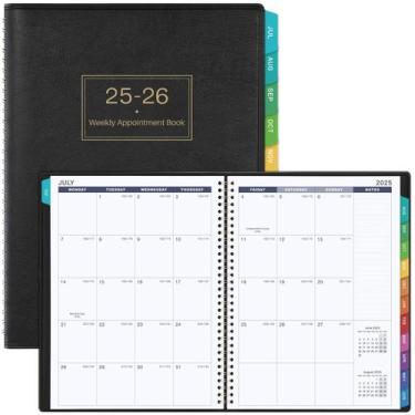 Imagem de Agenda e planejador de consultas Artfan 2025-2026 diariamente a cada h