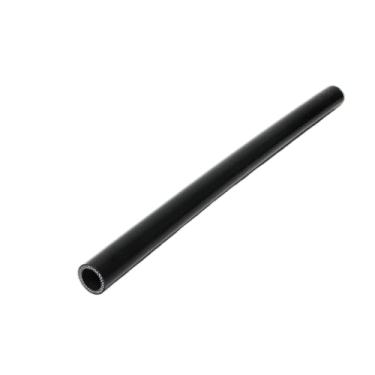 Imagem de I33T Tubo de silicone automotivo, ID 3/4" (20 mm) mangueira de silicone de acoplador reto, mangueira universal de refrigeração de radiador de alta temperatura de 3 camadas 1,6FT (0,5 m) (preto)