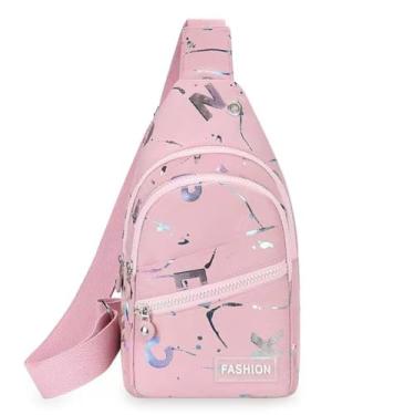 Imagem de Pochete feminina com alça ajustável para viagem casual, corrida, caminhada, ciclismo, Estilo 8, 28 * 13.5 * 1 cm / 11 * 5.3 * 0.4 inches