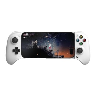Imagem de 8Bitdo Ultimate Mobile Gaming Controller para iPhone, Apple, Android e Xbox Cloud Gaming, gamepad Bluetooth com joysticks de efeito Hall, 2 botões Pro Back, oficialmente licenciado (branco)