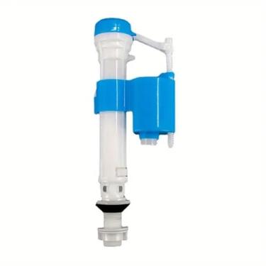 Imagem de Kit Completo Mecanismo Universal Reparo Caixa Descarga Acoplada Acionamento Superior Banheiro