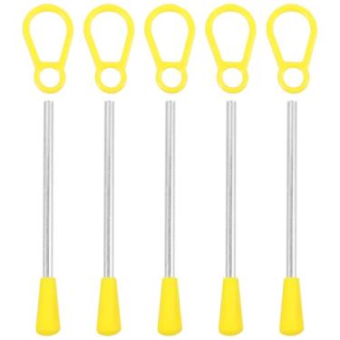 Imagem de JOINPAYA 1 conjunto de marretas de ferro triangulares duráveis de plástico para percussão de ferro para instrumentos musicais triangulares, anéis portáteis para uso educacional e diversão em família