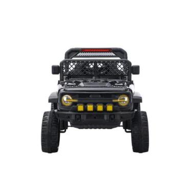 Imagem de Jipe Elétrico Infantil Bang Toys N6 Com Controle Remoto Preto 12v