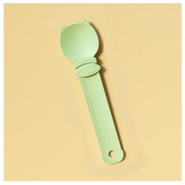 Imagem de Bear Head Alimentador de apertar para gatos portátil para pendurar alimentos para animais de estimação, fácil de usar, limpar, ótimo custo-benefício, pacote com 1