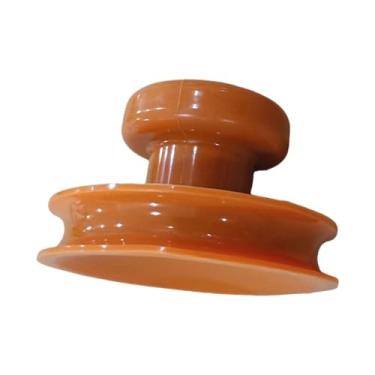 Imagem de TTETTZ Suporte Portátil para Tigela Tibetana, com Alça para Levantar Tigelas de Buda, Fácil de Instalar E Ideal para Meditação, Laranja