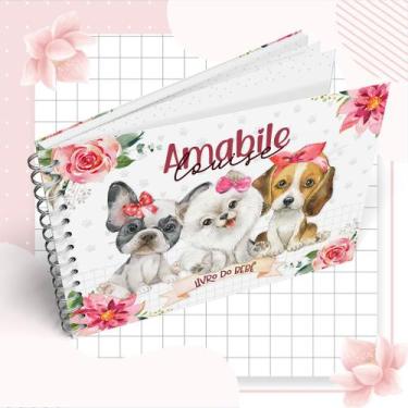 Imagem de Livro do Bebê MENINA para acompanhar da gestação aos 5 anos