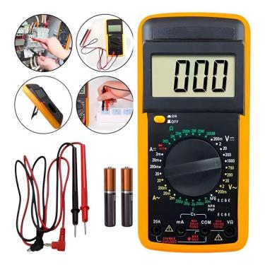 Imagem de Multímetro Capacímetro Digital Portátil Display