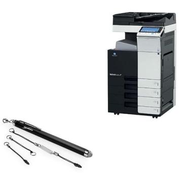 Imagem de BoxWave Caneta Stylus compatível com Konica Minolta bizhub C224e – Caneta Stylus capacitiva EverTouch, ponta de fibra – Jet Black