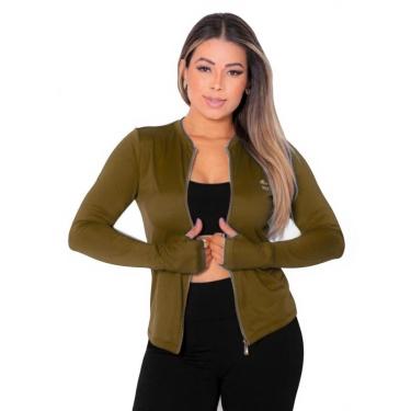 Imagem de Jaqueta Casaco Com Zíper Proteção UV FPU50 Feminino-Feminino