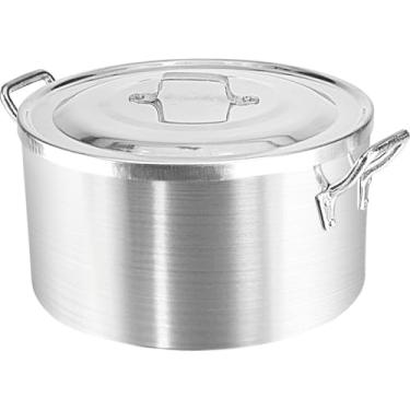 Imagem de Caçarola Aluminio Panela Grande Industrial Restaurante N35-16,5 Litros