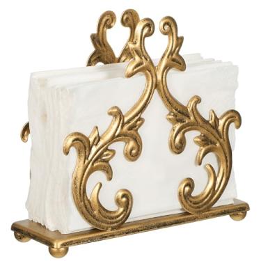 Imagem de Toyvian Porta-guardanapos de Ferro Dourado, Dispensador Vertical de Guardanapos, Suporte Decorativo para Mesa, Acessório Retrô para Cozinha E Sala de Jantar.