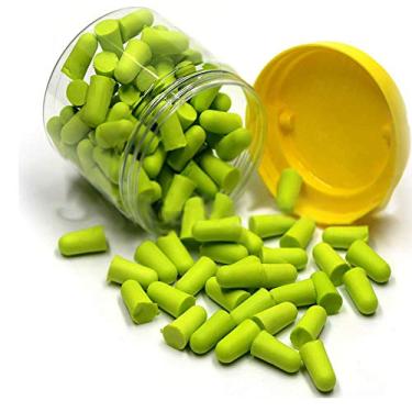 Imagem de Emoly 50 pares de protetores de ouvido de espuma, Verde