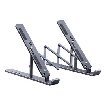 Imagem de Suporte Para Laptop Portátil Dobrável Em Liga De Alumínio