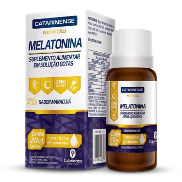 Imagem de Melatonina Em Gotas Catarinense Maracujá 20ml