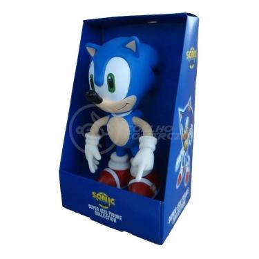 Imagem de Boneco Action Figure Sonic Grande Super Size - 23Cm - Sonic
