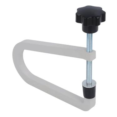 Imagem de SPYMINNPOO Braçadeira de Ponte de Guitarra Acústica, Braçadeira Em u de Garganta Profunda de Aço Fundido Resistente para Ferramenta de Reparo de Guitarra Luthiers (R258 Cinza)