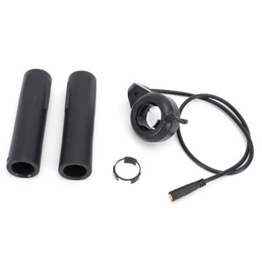 Imagem de RiToEasysports Acelerador de Polegar para Bicicleta Elétrica, Acelerador de Borracha à Prova d'água para Controle de Velocidade de Scooter Com Conector M8 para Bicicletas Elétricas e Scooters