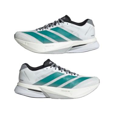 Imagem de Tênis Adidas Adizero Boston 13 Feminino - Branco/verde - 38