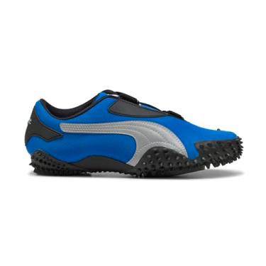 Imagem de PUMA Mostro Og Prime Tênis masculino sem cadarço casual - preto, Puma Team Royal/cinza prateado/azul oceano, 40