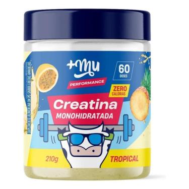 Imagem de Creatina Monohidratada Sabor Tropical 210G +Mu