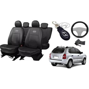 Imagem de Capa de couro para o banco tucson 2004-2013 proteção impermeável