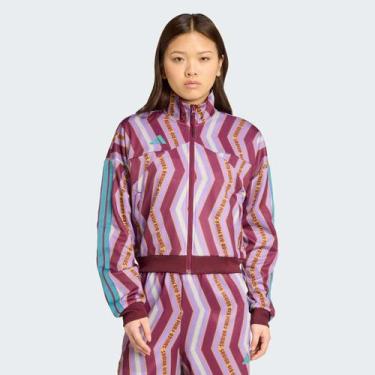 Imagem de Jaqueta Adidas Farm Tiro Feminina Vermelha, M