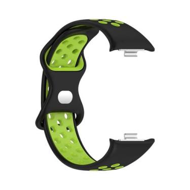 Imagem de Pulseira De Silicone Bicolor Respirável Para Xiaomi Band 8 pro - Repos