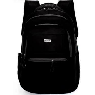 Imagem de Mochila Masculina Impermeável Resistente Bolso Para Notebook Trabalho Faculdade Escola-Unissex