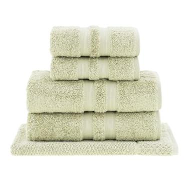 Imagem de Jogo de Toalhas Buddemeyer Algodão Egípcio Banho Verde 5 peças