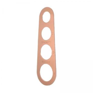 Imagem de Llazsybz 2 Medidores de Espaguete de aço Inoxidável, Régua de Espaguete, Régua de Macarrão, Utensílio de Cozinha com 4 Furos, Ferramenta de Medição de Espaguet