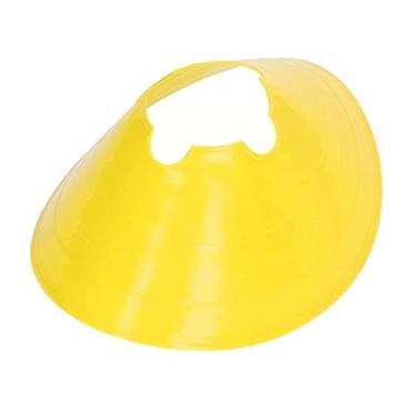 Imagem de Cones para Treinamento Esportivo, Cones Esportivos Cones de Futebol Com Boca de Flor Alta 10 PCS 8 Cm PE Cones de Disco de Futebol Marcador Grande de Treinamento de Disco