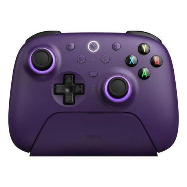 Imagem de Controle Sem Fio 8bitdo Ultimate V2 Gatilhos Hall Tmr Roxo, 8BitDo