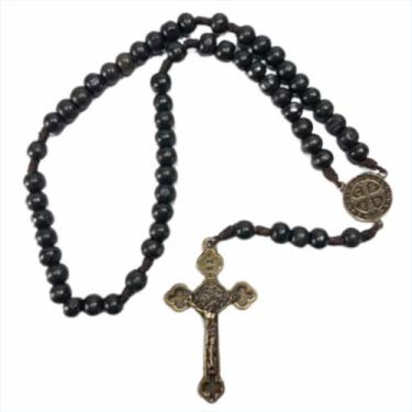 Imagem de 12 Terços de Madeira São Bento - Proteção e Fé - SJO Artigos Religioso