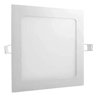 Imagem de Painel led embutir quadrado 24w 6500k branco bivolt - blumenau - BLUME