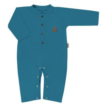 Imagem de Macacão Manga Longa com Botões - 1 peça - 001 BATISTELA BABY, Moon, M