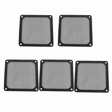 Imagem de Filtro de ventilador do refrigerador de PC Grcfumo, filtro de poeira de estrutura magnética, filtro de poeira de malha de computador para bloquear efetivamente a poeira e manter a