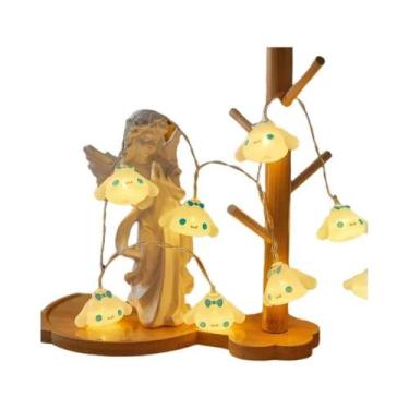 Imagem de Luzes De Cordão Hello Kitty Kawaii Sanrio, Alimentadas Por Bateria, De