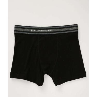 Imagem de Cueca Boxer Infantil Lupo-34113, Preto, P