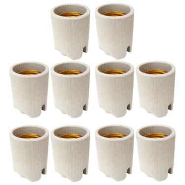 Imagem de Bocal Soquete de Porcelana Borne Embutido E27 | Utilimix | 10 un
