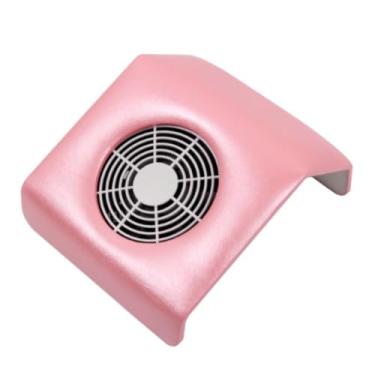 Imagem de Aspirador de Pó Profissional para Manicure, Rosa, ABS, 30W, Compacto, com 2 Sacos Coletores, 12x24x20cm, Bivolt
