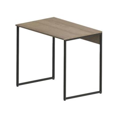 Imagem de Escrivaninha UrbnFlex Preta e Mel - Mobly