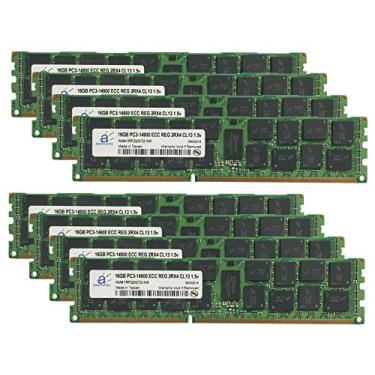 Imagem de Adamanta Atualização de memória de servidor de 128 GB (8 x 16 GB) para HP Proliant BL460c G8 com Intel Xeon Série E5-2600v2 CPU DDR3 1866Mhz PC3-14900 ECC registrado 2Rx4 CL13 1.5v