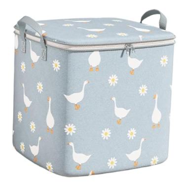 Imagem de Generic Saco para guardar edredom, roupa suja, cobertor, travesseiro e roupa de cama, Blue 100 L