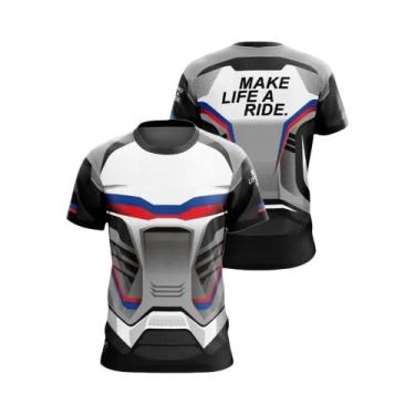 Imagem de Camiseta Masculina De Secagem Rápida E Respirável Para Corrida De Moto