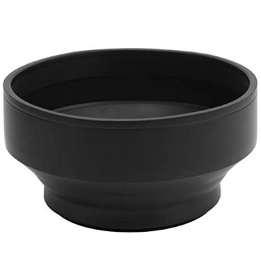 Imagem de GLOGLOW Lente de Câmera Capa de Lente Universal Dobrável de Borracha e Metal para Câmeras SLR e DSLR, Ajustável Em 3 Posições, Grande Angular Telefoto Compatível para Câmeras SLR e DSLR, 3 Posições