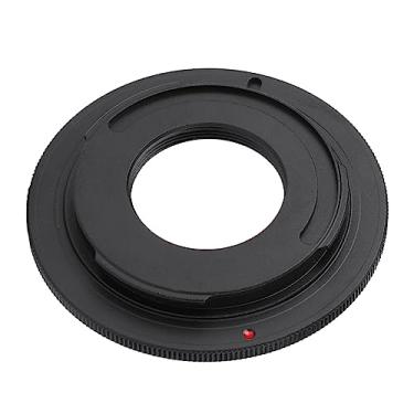 Imagem de GLOGLOW Lente e Anel de Acessórios para Câmeras NEX, Liga de Alumínio Preta, Conecta Lentes de Montagem M42 e C, Compatível Com Adaptador de Lente A6500 A6000 M42-C-NEX Nan