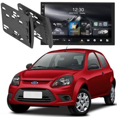 Imagem de Multimídia Adak 7P Focus 2001 a 2008 F250 1998 a 2012 Ka 2008 a 2013 Ranger 1994 a 2012 2+64GB Quadcore Carplay Android Auto Gps