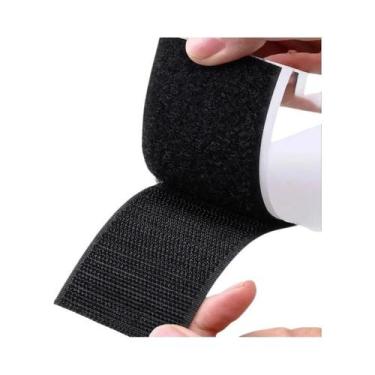 Imagem de Fita tiras autocolantes Autoadesiva Forte 3m Nylon Com Fecho De Gancho