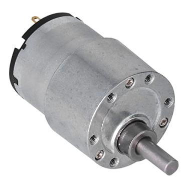 Imagem de SPYMINNPOO Motor de Engrenagem de Alta Torção Com Redução de Velocidade para Automóveis DC 24V, Motor Elétrico de Caixa de Engrenagens de Metal para Robôs, ímã de Cobre, de Engrenagem CW CCW para