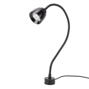 Imagem de Asixxsix Luz de Trabalho LED, Luz de Máquina LED 7W Com Pescoço de Ganso Flexível e Base Magnética, Lâmpada de Ferramenta de Oficina 6000K para Torno, Bancada de Trabalho, Máquina de (plugue da ue)